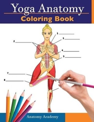 Anatomy Academy Yoga Anatomy Coloring Book (Taschenbuch)