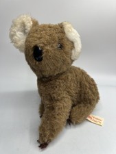 Vintage 1976 Dakin Pillow Pets Koala Plush Stuffed Animal Brown Bean Bag Small