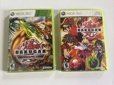 Bakugan Defenders Of The Core + Battle Brawlers Xbox 360 Games - CIB *READ INFO*