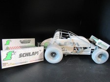RARE KYLE LARSON 1K PERTH HIGH LIMIT SIGNED DIRTY RACED VERSION 1:18 SPRINT CAR