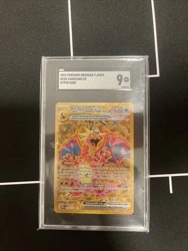 Pokémon TCG Charizard EX Obsidian Flames Holo Hyper Rare 228/197