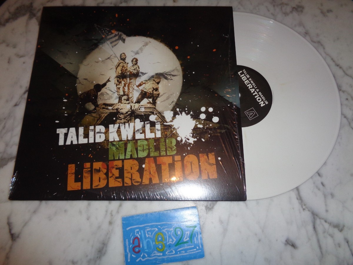 Talib Kweli Madlib Liberation Vinyl Limited White Color collector 