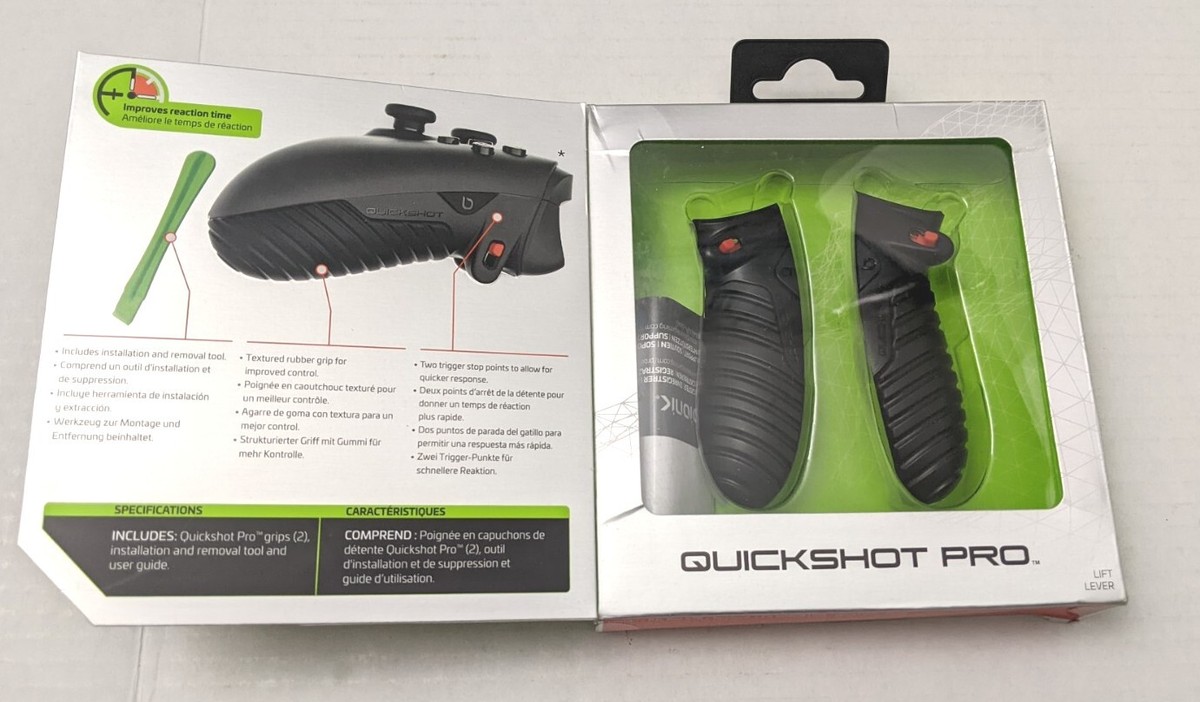 Bionik Quickshot Pro Grip Dual Trigger Lock for Xbox Series X/S