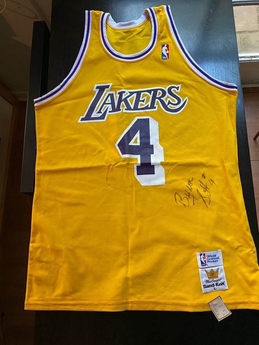 Byron scott sales lakers jersey