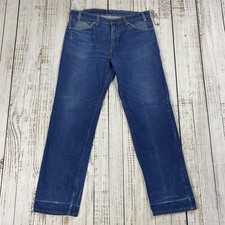 VTG LEVIS 506 ORANGE TAB MADE IN USA MENS DENIM JEANS 80S SIZE 36X32 RARE DARK