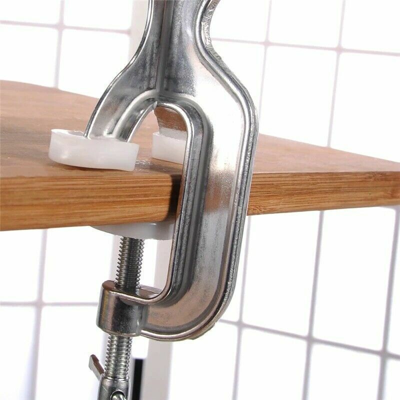 Heavy Duty Manual Meat Grinder Mincer Stuffer Sausage Pasta Filler Maker Machine