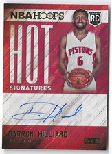 2015-16 Panini Hoops DARRUN HILLIARD Rookie Auto RC