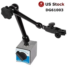 DG61003 Regular Duty Dial Gage Holder Mag Base w/Metal Fine Adjustment Magnetic