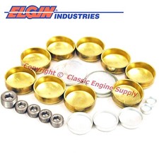New EP613BR Elgin Brass Freeze Plug Set Chrys...