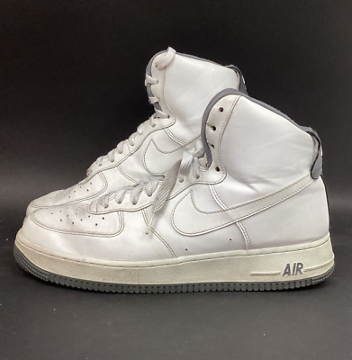 Nike Air Force 1-Men's Sz 11.5 -High Charcoal-White Basketball