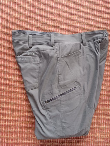 Eddie Bauer First Ascent Pants Men Guide Pro Fleece Lined 40x30 Gray Outdoor NWT - Picture 6 of 8