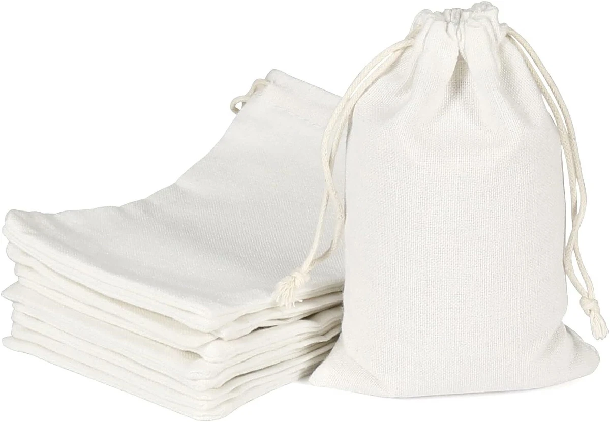 4x6 muslin store bags