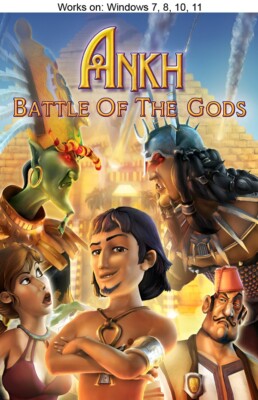 Ankh 3: Battle of the Gods PC Game 2009 Windows 10 11