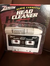 Zenith Vintage Audio Head Cleaner ALG1322 Car Audio Cassette Deck Walkman NOS