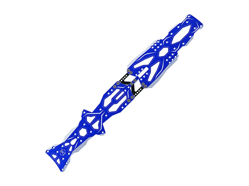 3RACING SAK-D680 ALU MAIN CHASSIS FOR 1/10 RC SAKURA AUPER D6 S SPORT DRIFT CAR - Image 3 of 4