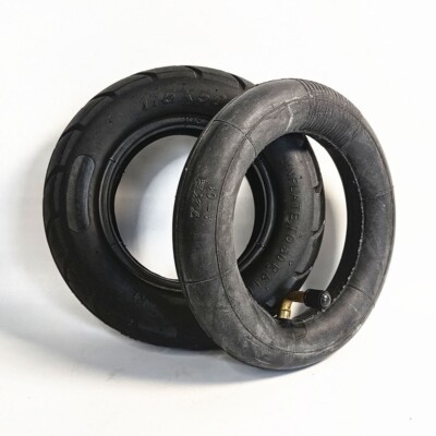 Versatile 7 Inch Electric Scooter Tire Set for Wheelchair and Stroller (Black)