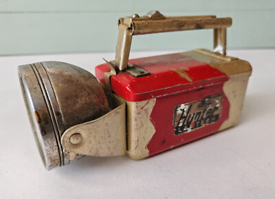 Vintage Rayovac Hunter Laterne - für Reparatur oder Requisiteneinsatz - ungetestet