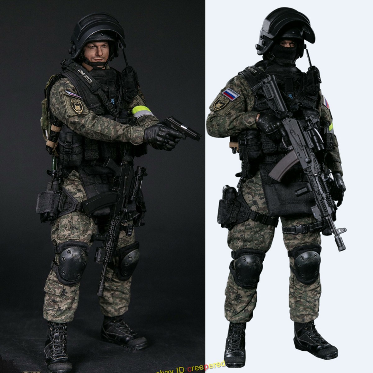 DAMTOYS SOBR LYNX 1/6 RUSSIAN SPETSNAZ MVD Action Figures NO