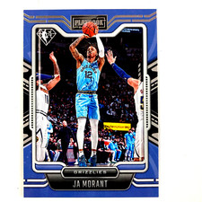 Ja Morant 2021-22 Panini Chronicles Playbook Card #275 Memphis Grizzlies