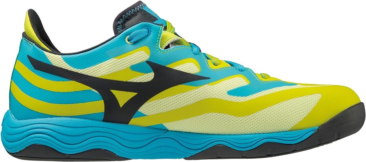 MIZUNO Table Tennis Shoes WAVE MEDAL NEO 81GA2325 Yellow Blue US7