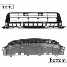 Fit HD Civic Sedan 2009 2010 2011 Front Bumper Lower Grille Black Grill