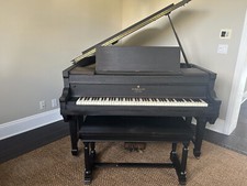 Vintage Decker & Son Grand Piano with Matching Bench - Local Pickup Only