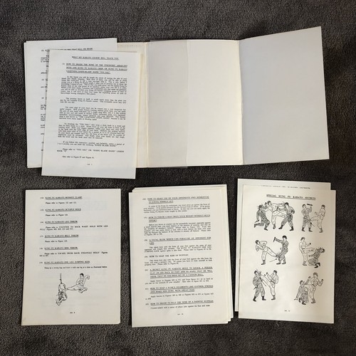 Master Leong Fu Manuals, 1956 (KUNG-FU KARATO ATADO PAI) - Scarce / Out Of Print - 第 5/12 張圖片