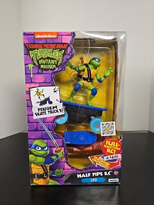 Teenage Mutant Ninja Turtles Half Pipe RC Leo SkateBoard 