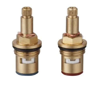 Tap Valve Cartridge Mixer Ceramic Lever Disc Washers Quarter Turn 24 Teeth 1/2"