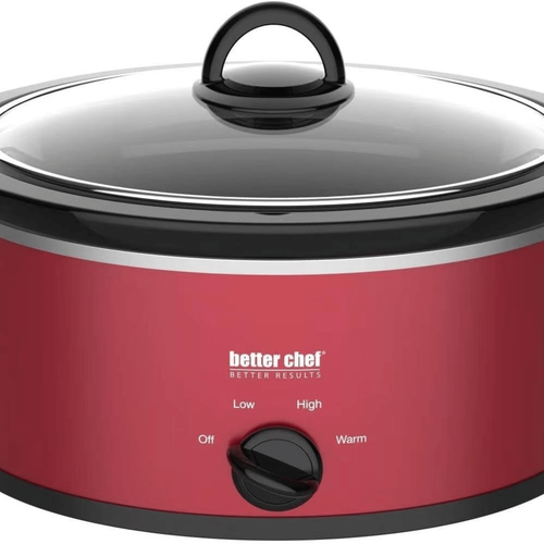 Better Chef 3-Quart Oval Slow Cooker with Easy Clean Removable Stoneware Crock - Picture 2 of 3