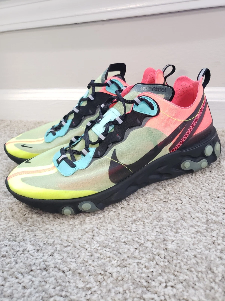 Abstracción Óxido Arena NIKE React Element 87 Hyper Fusion 2019 Shoes - Mens Size 12 - AQ1090 700 |  eBay