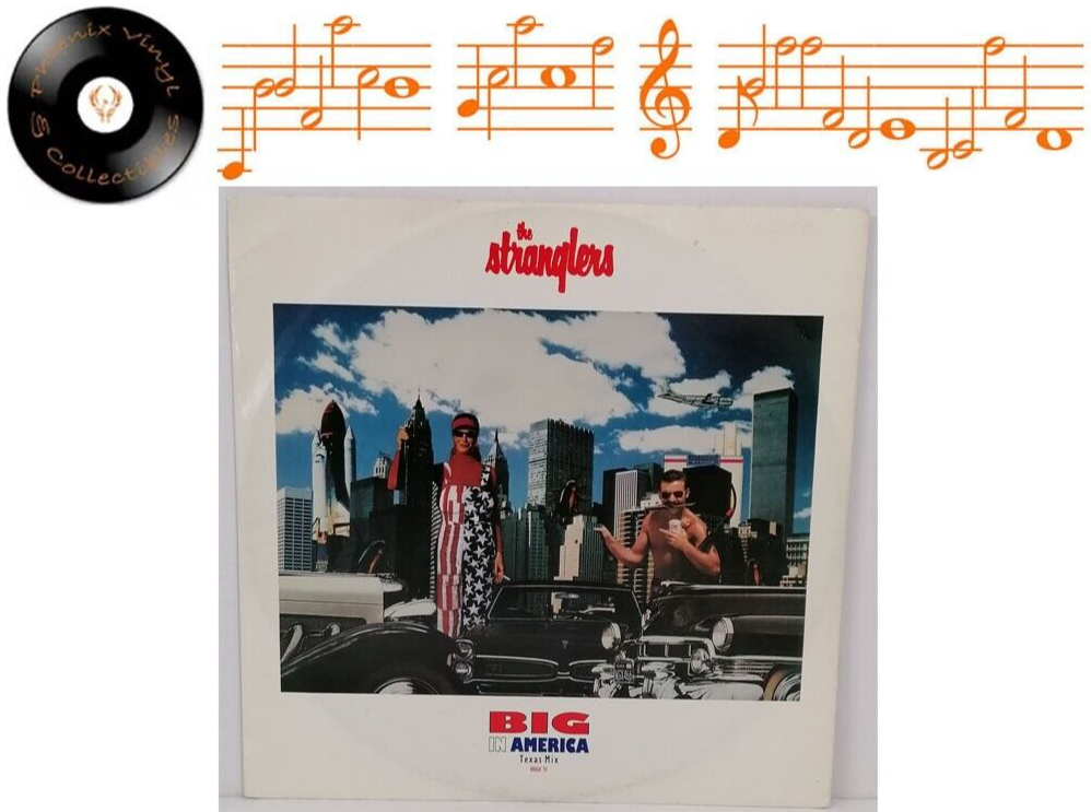 The Stranglers Big In America 12"" Single A2 B1 Pressing - EX