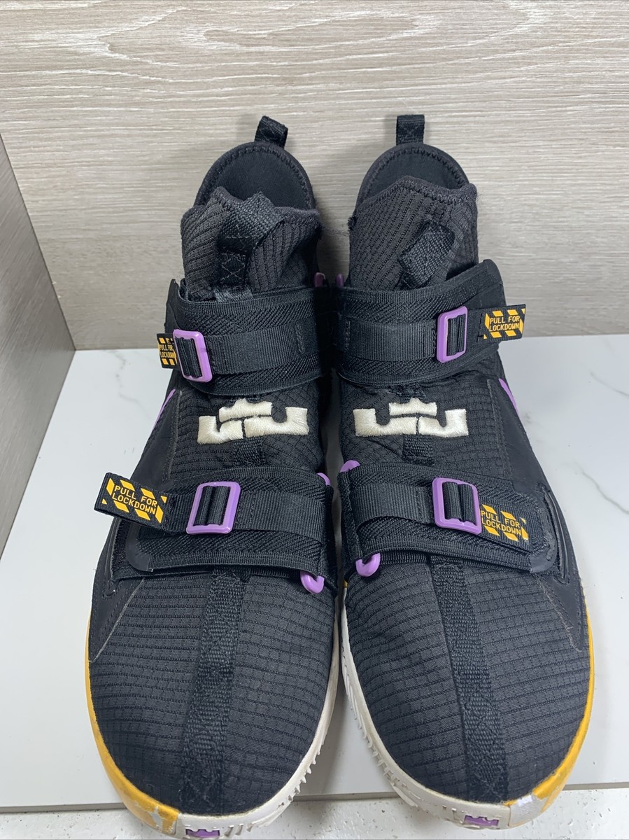 Size 12 - Nike LeBron Soldier 13 SFG Lakers for sale online | eBay