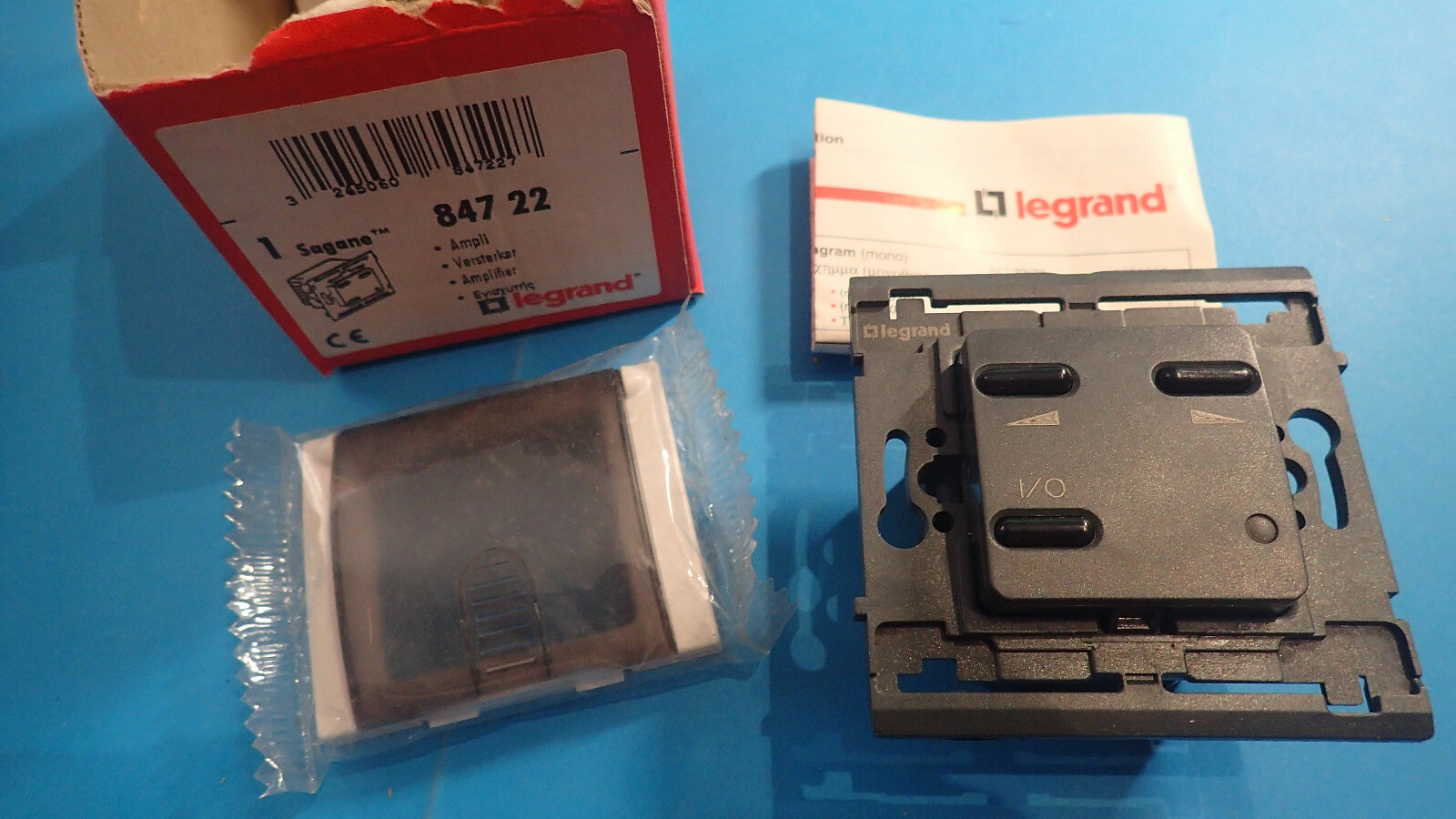 Legrand Sagane 84722 boîtier de commande sonore pour couper la musique