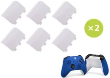 12pc Battery Cover Lid Door Replacement Microsoft Xbox Series S X White 1914
