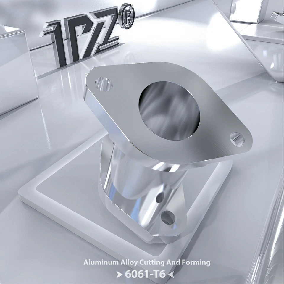 Junta de arranque colector de admisión de carburador de aluminio CNC para Yamaha Big Bear 350 YFM350 OEM Foto 3 de 4