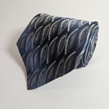 Gianfranco Ruffini 100% Silk Made in USA Tie Mens Geometric Print 4" x 56.5"