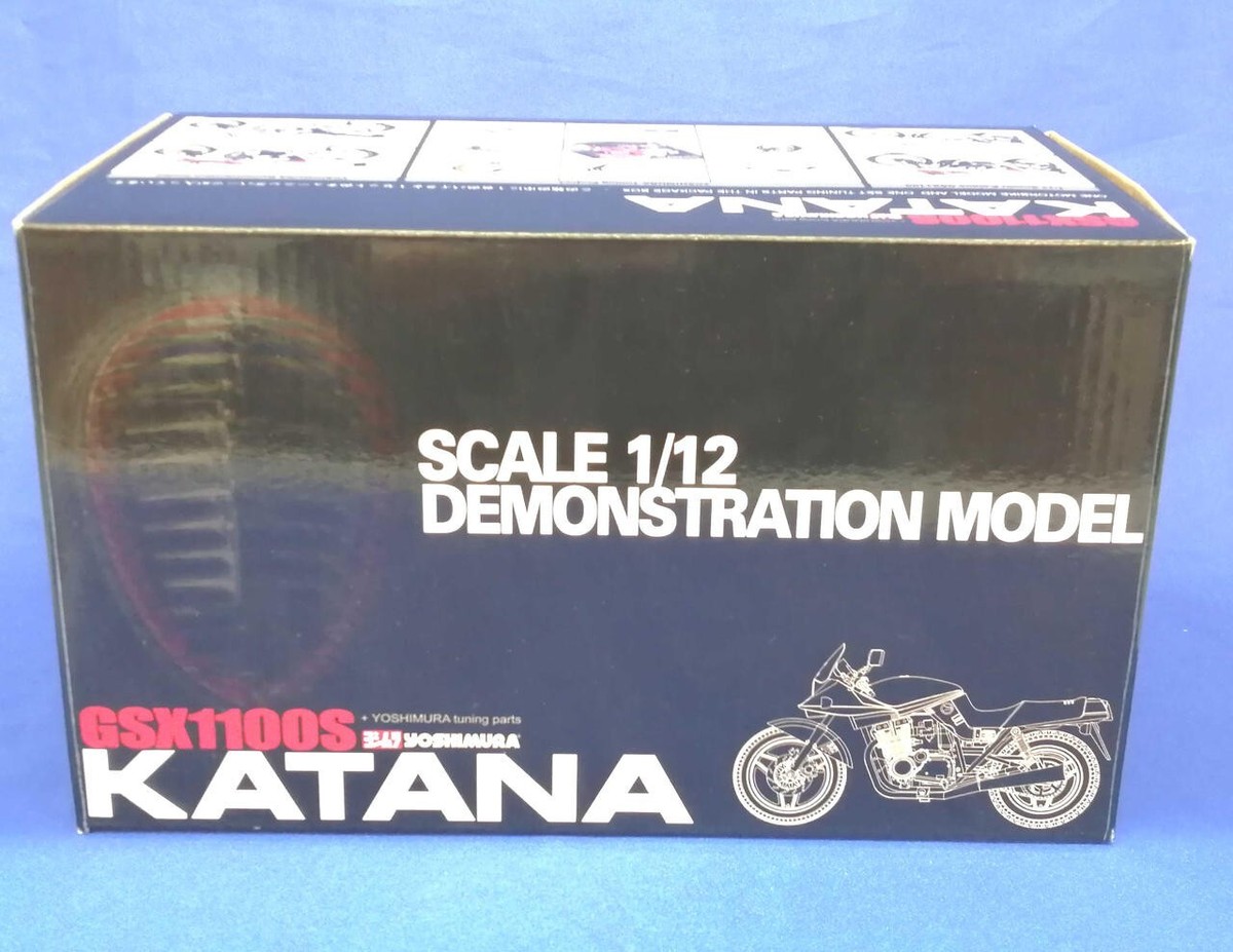 KATANA 1／12スケール　ヨシムラ　デモンストレーションモデル Amazon.co.jp: Aoshima 1/12 Yoshimura Suzuki KATANA GSX1100S