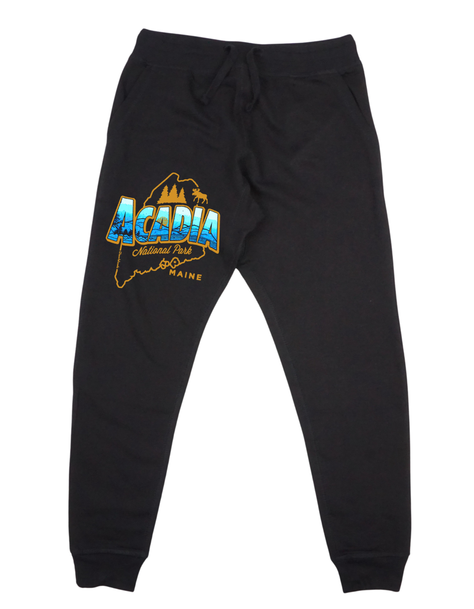 ARCADIA NATIONAL PARK UNISEX ADULT JOGGERS BLACK | eBay