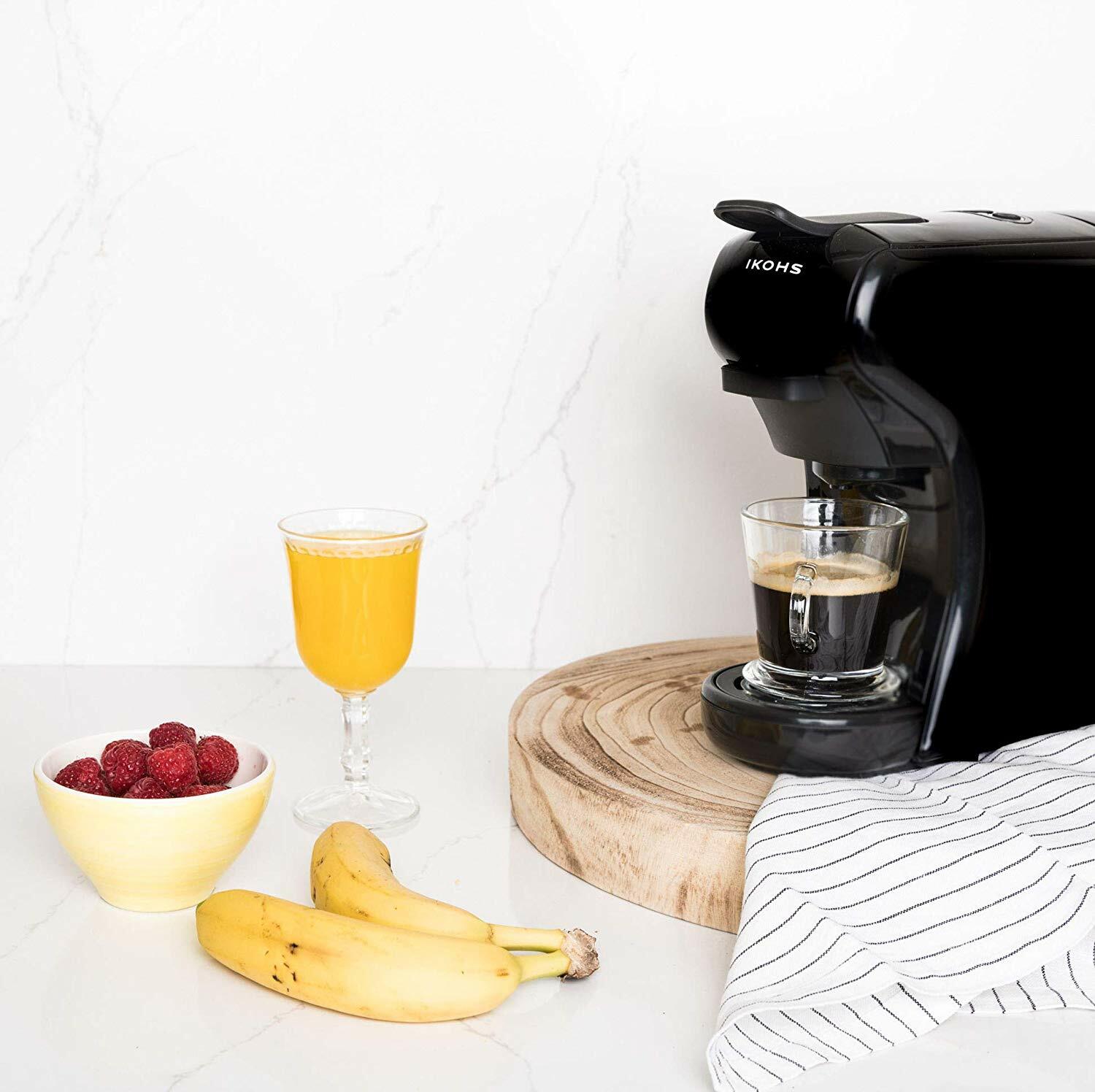 IKOHS Cafetera Multicápsula y Espresso - Negra | Compra online en eBay