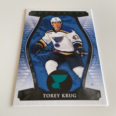 NHL Card-Torey Krug-Tyrkis Artifacts 2023-24-Blues