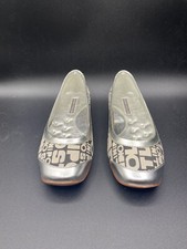 STUDIO POLLINI BALLERINE IN PELLE E TESSUTO