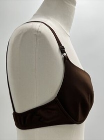 Women's Solid Brown Adjustable Bra Size Na