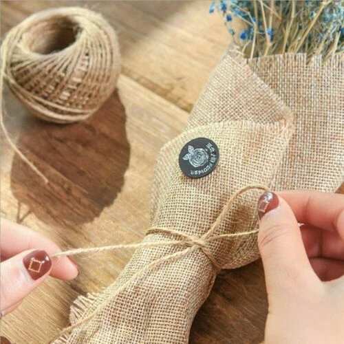 2 Rotoli Di Nastro Di Rafia In Carta Per Fai Da Te – 20 M X 5-7 Mm, Biodegradabile, Ideale Per Decorazioni, Pacchi E Bouquet