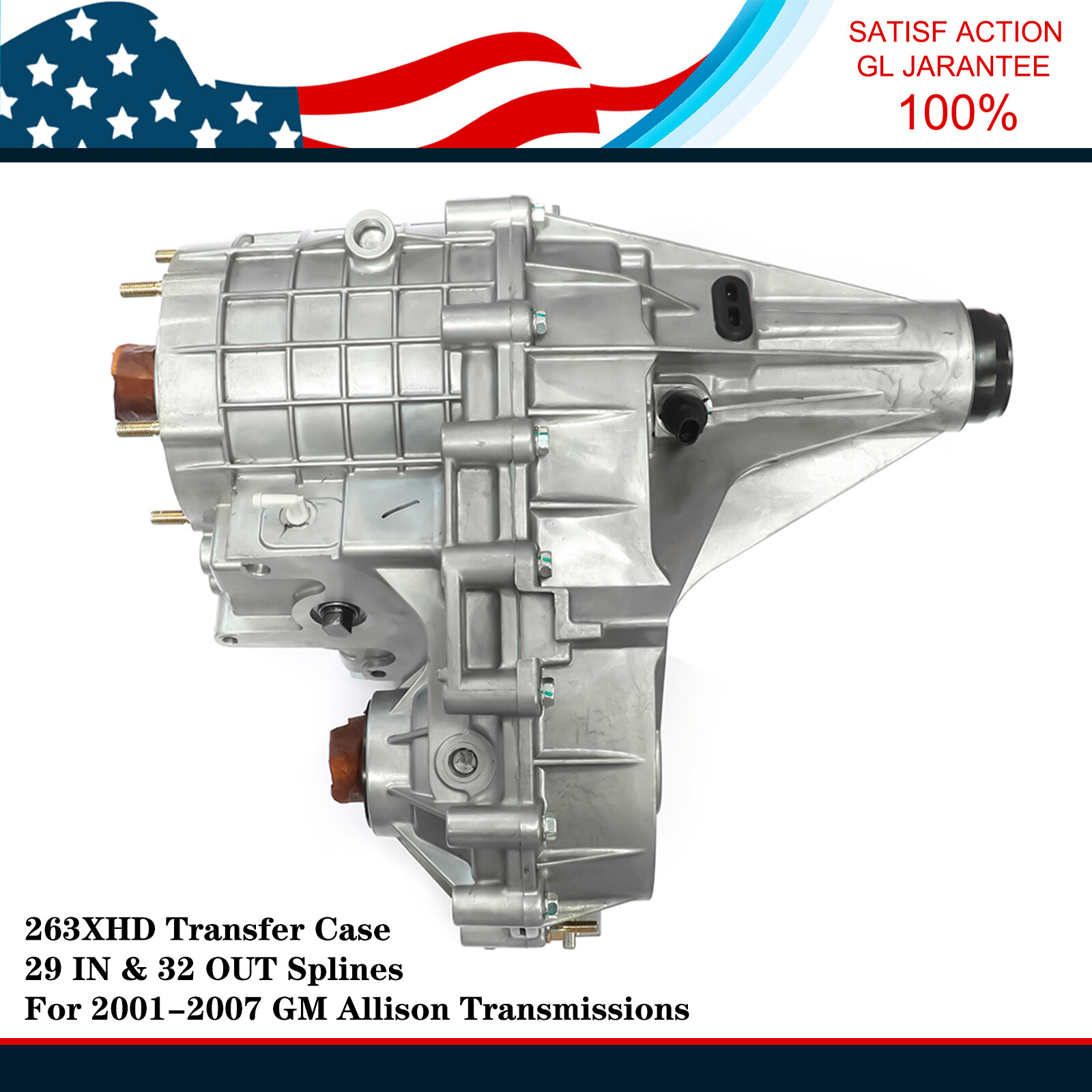 263XHD Transfer Case for CHEVROLET SILVERADO 2500 3500 GMC SIERRA 2500 3500 HD
