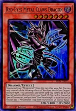 Red-Eyes Metal Claws Dragon - ALIN-EN025 -  Super Rare - 1'st Edition - NM/M