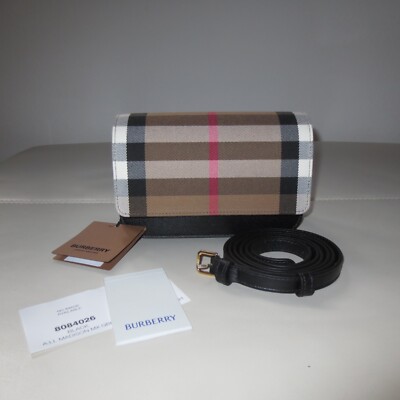 Burberry LUXURY Leder Tasche MADISON Black Schwarz /Gold neu