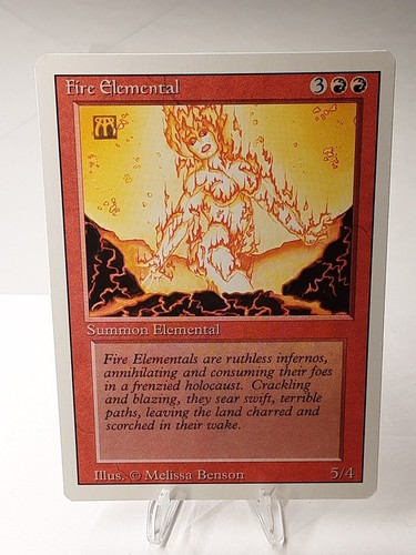 MTG - 3rd Edition - Revised - Fire Elemental - Uncommon - LP+ NM - Picture 1 of 2
