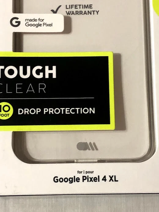 Case-Mate Tough Hybrid Series Case for Google Pixel 4 XL - Clear - Image 3 of 3