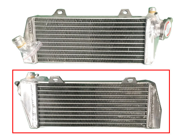Radiateur Psychic Husqvarna FC en aluminium aéronautique soudé à la main